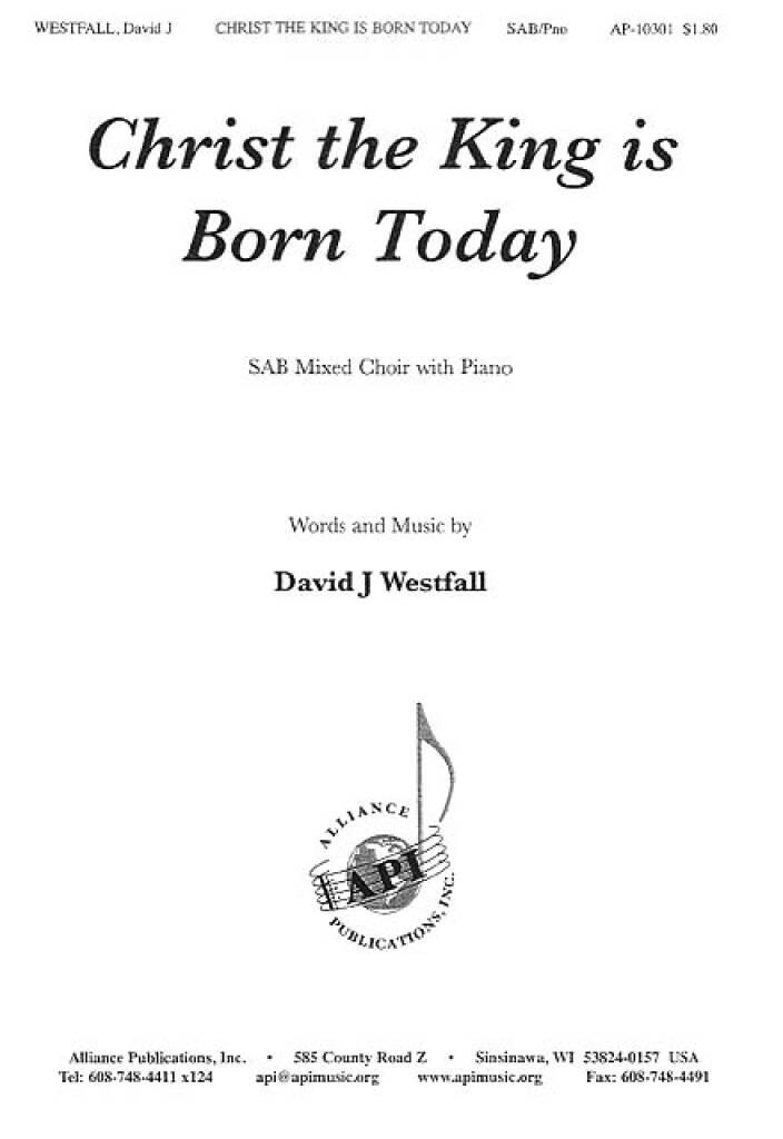 Christ the King Is Born Today